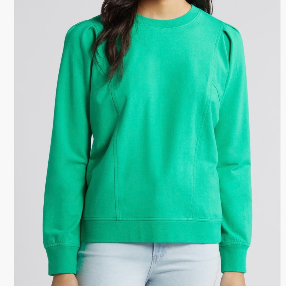 Caslon Green Sweatshirt